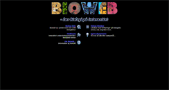 Desktop Screenshot of bioweb.dk